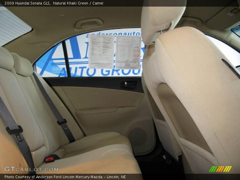 Natural Khaki Green / Camel 2009 Hyundai Sonata GLS