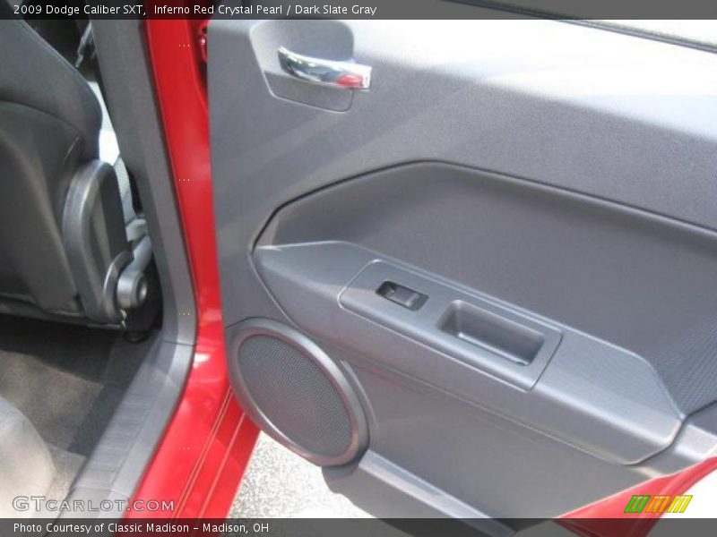 Inferno Red Crystal Pearl / Dark Slate Gray 2009 Dodge Caliber SXT