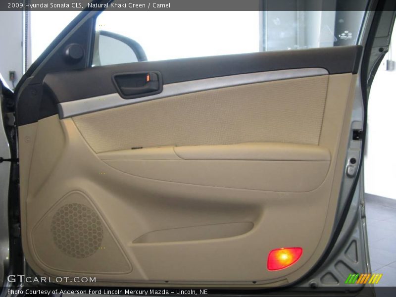 Natural Khaki Green / Camel 2009 Hyundai Sonata GLS