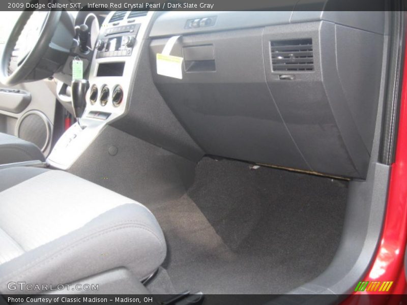 Inferno Red Crystal Pearl / Dark Slate Gray 2009 Dodge Caliber SXT