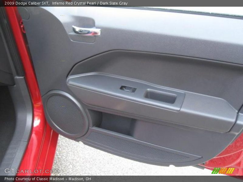 Inferno Red Crystal Pearl / Dark Slate Gray 2009 Dodge Caliber SXT