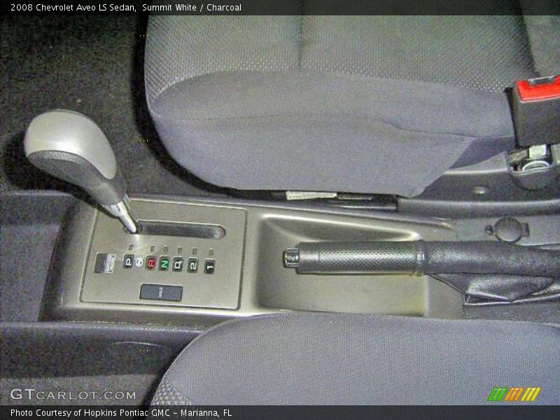 Summit White / Charcoal 2008 Chevrolet Aveo LS Sedan