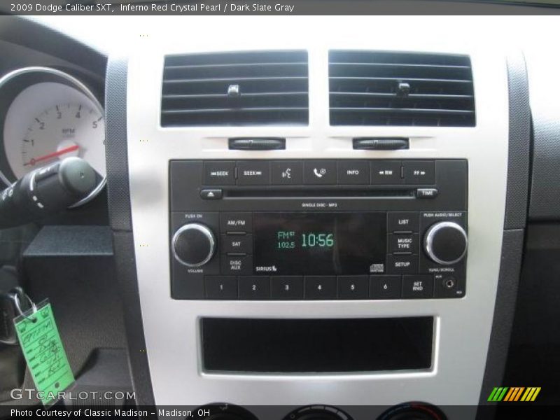 Inferno Red Crystal Pearl / Dark Slate Gray 2009 Dodge Caliber SXT