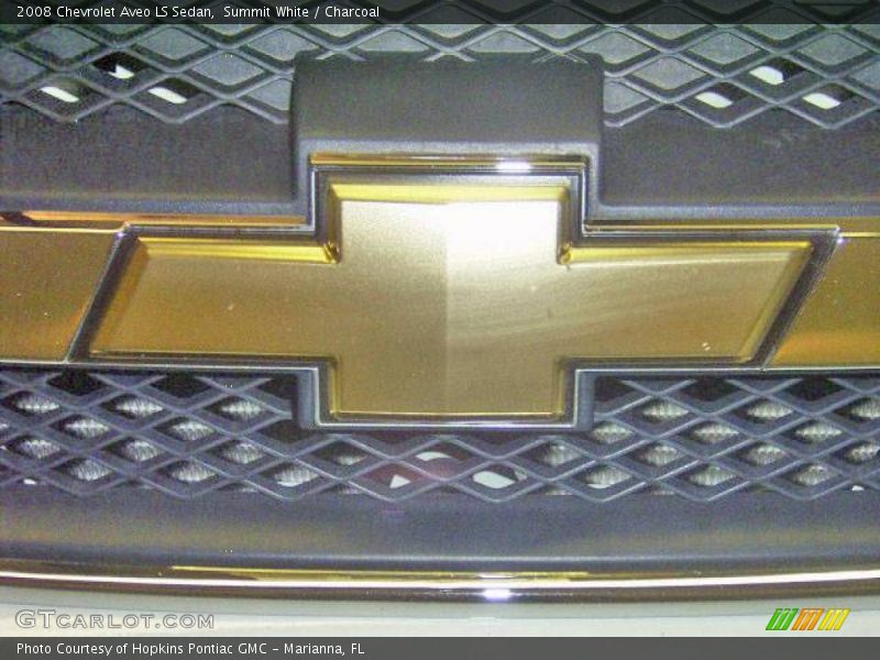 Summit White / Charcoal 2008 Chevrolet Aveo LS Sedan
