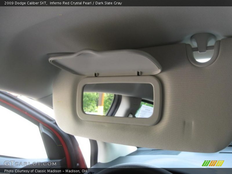 Inferno Red Crystal Pearl / Dark Slate Gray 2009 Dodge Caliber SXT