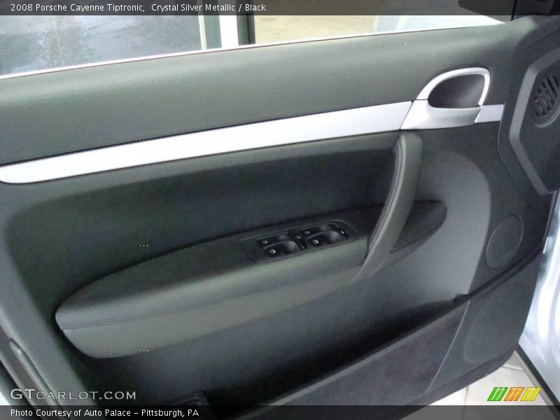 Crystal Silver Metallic / Black 2008 Porsche Cayenne Tiptronic