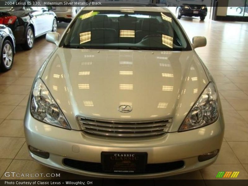 Millennium Silver Metallic / Black 2004 Lexus ES 330