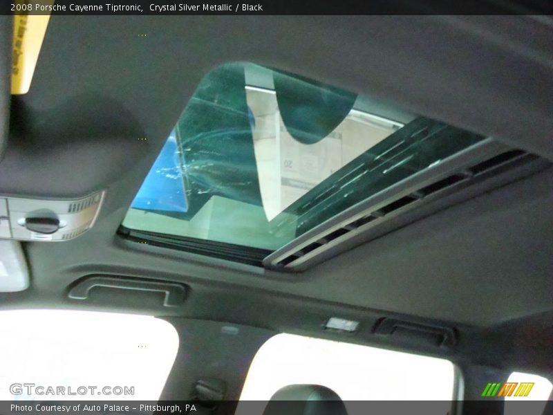 Crystal Silver Metallic / Black 2008 Porsche Cayenne Tiptronic