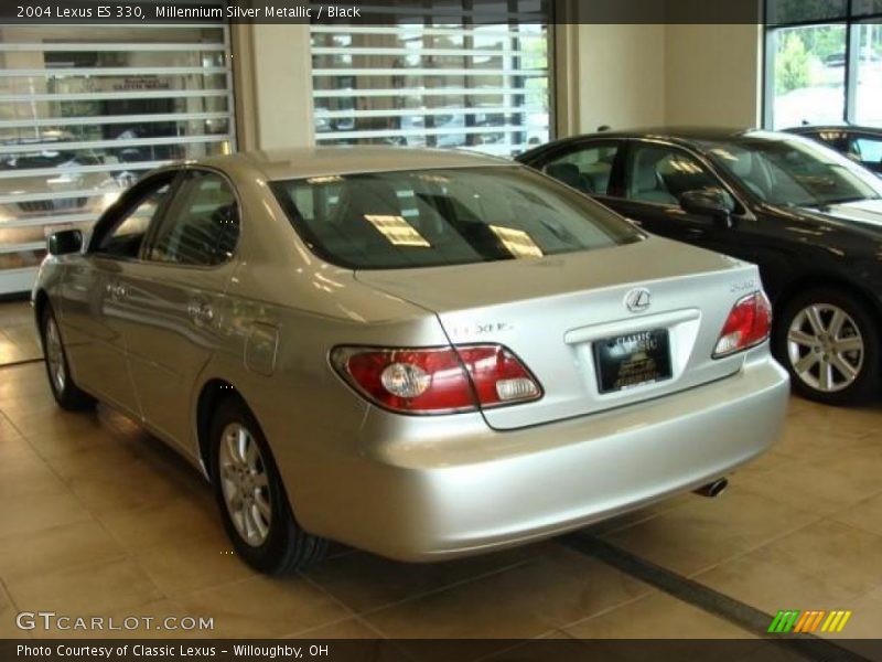Millennium Silver Metallic / Black 2004 Lexus ES 330