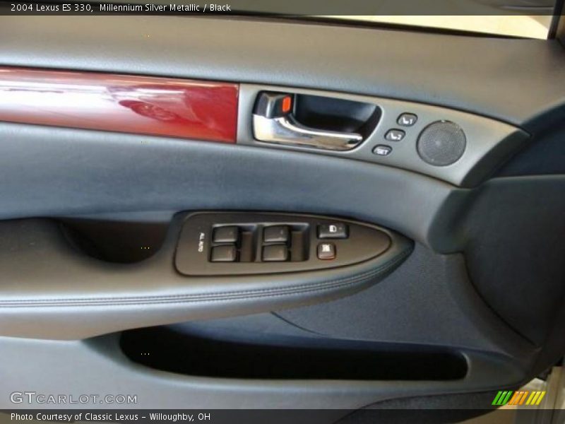 Millennium Silver Metallic / Black 2004 Lexus ES 330