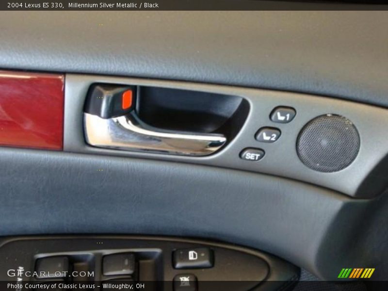 Millennium Silver Metallic / Black 2004 Lexus ES 330