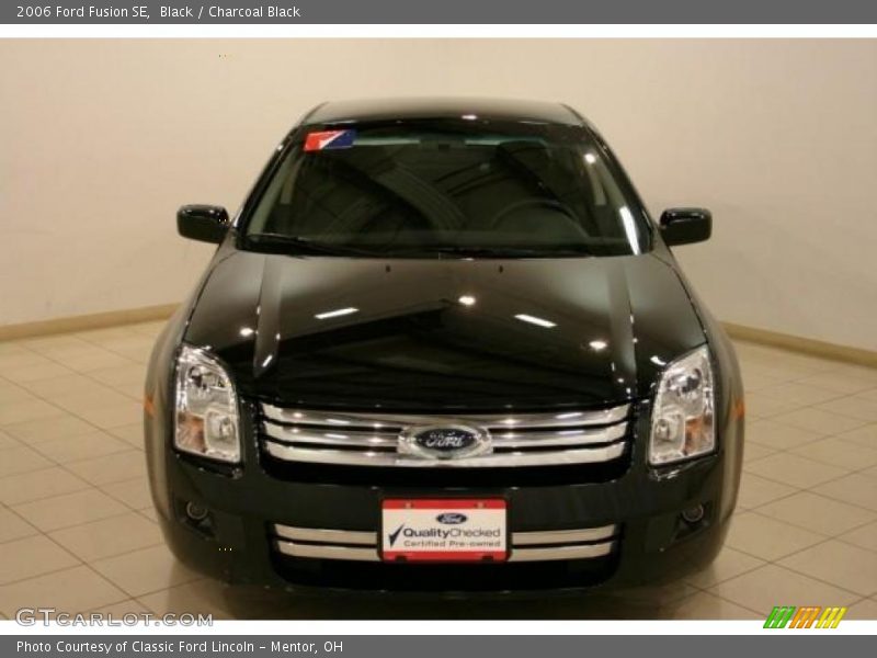 Black / Charcoal Black 2006 Ford Fusion SE