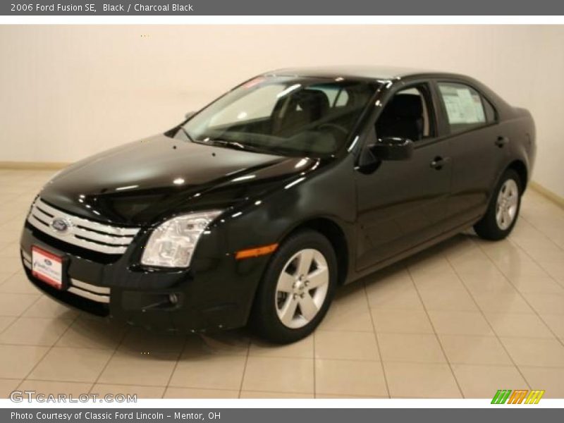 Black / Charcoal Black 2006 Ford Fusion SE