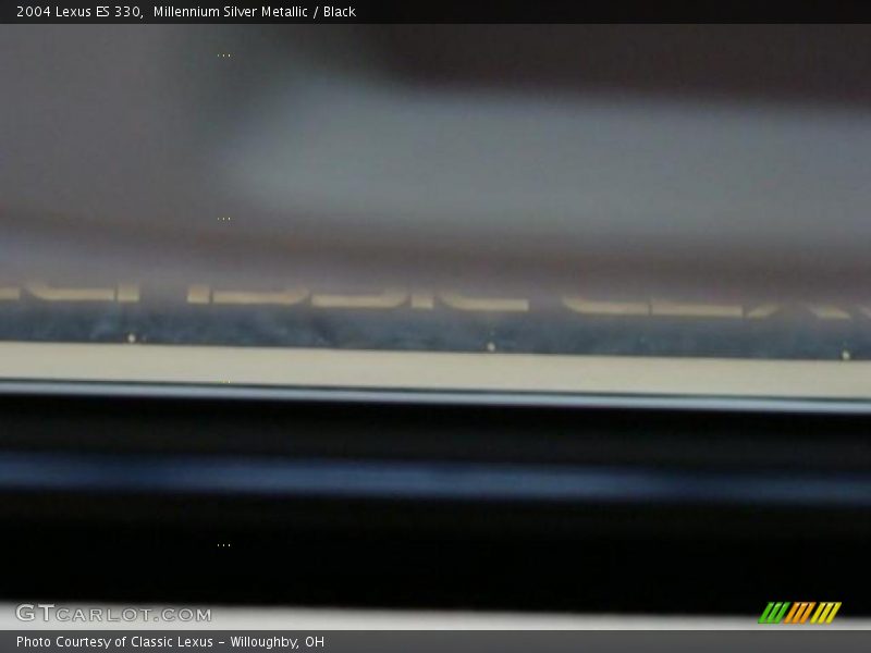 Millennium Silver Metallic / Black 2004 Lexus ES 330