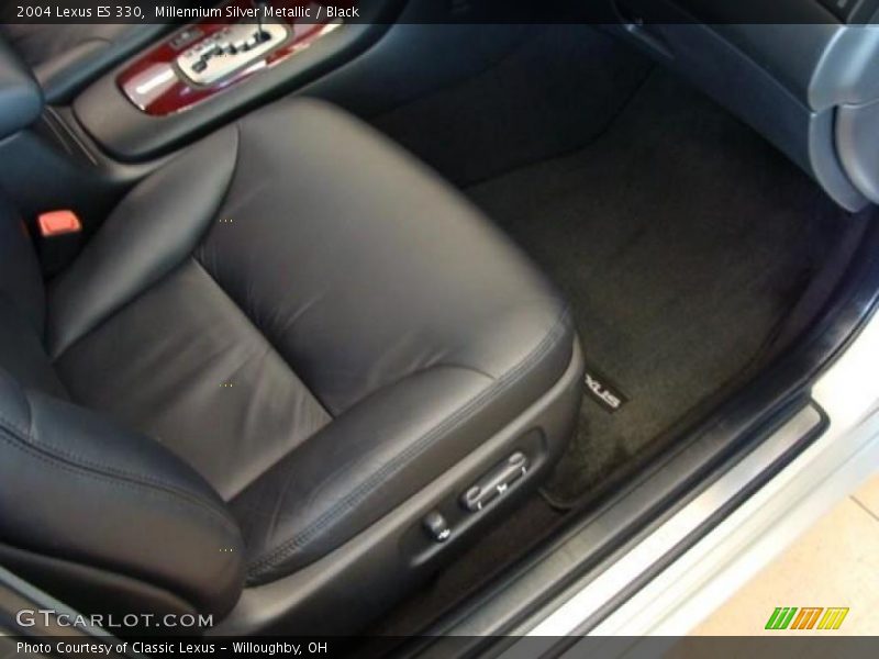 Millennium Silver Metallic / Black 2004 Lexus ES 330