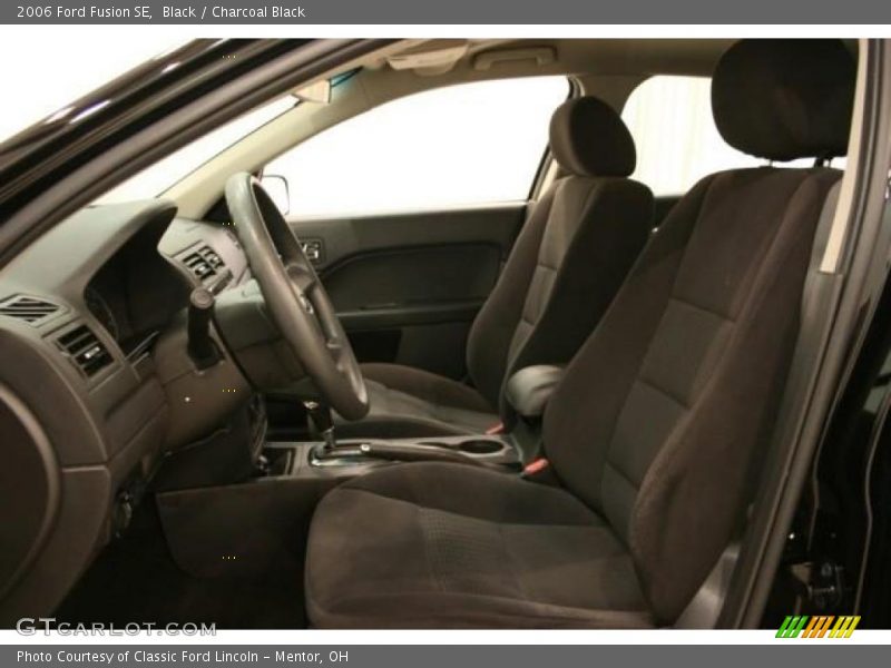 Black / Charcoal Black 2006 Ford Fusion SE