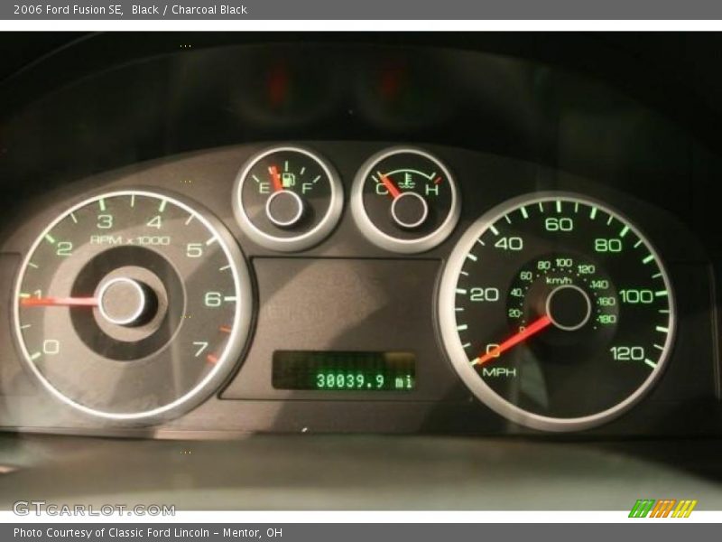 Black / Charcoal Black 2006 Ford Fusion SE