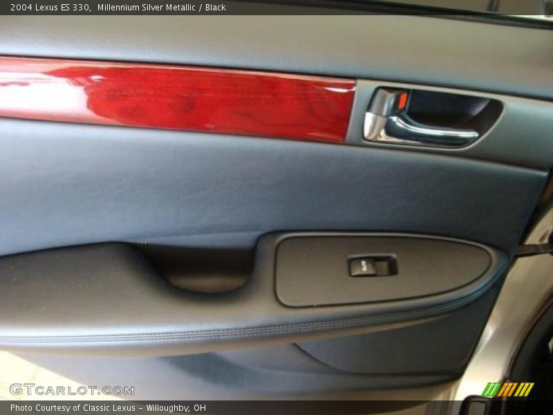 Millennium Silver Metallic / Black 2004 Lexus ES 330