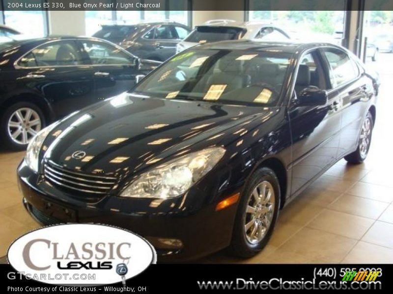 Blue Onyx Pearl / Light Charcoal 2004 Lexus ES 330