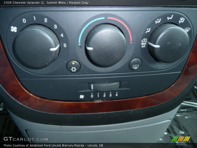 Summit White / Medium Gray 2008 Chevrolet Uplander LS