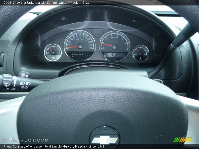 Summit White / Medium Gray 2008 Chevrolet Uplander LS