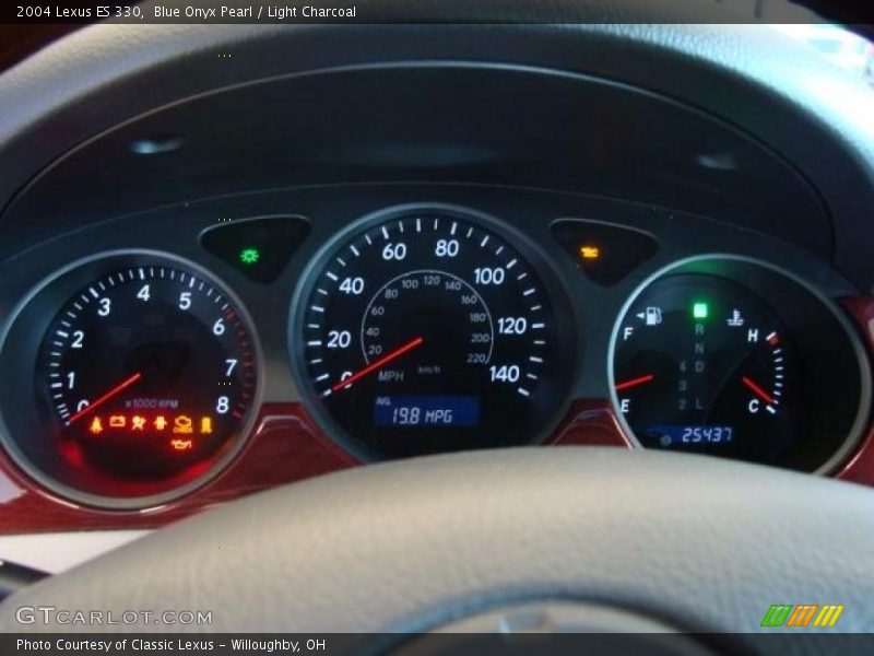 Blue Onyx Pearl / Light Charcoal 2004 Lexus ES 330