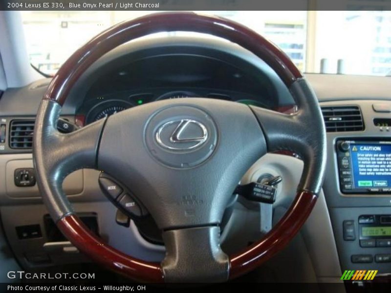 Blue Onyx Pearl / Light Charcoal 2004 Lexus ES 330