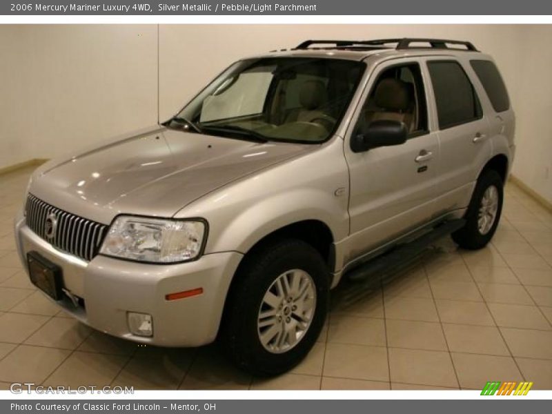 Silver Metallic / Pebble/Light Parchment 2006 Mercury Mariner Luxury 4WD