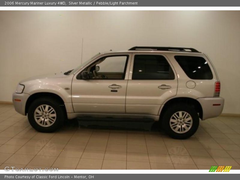 Silver Metallic / Pebble/Light Parchment 2006 Mercury Mariner Luxury 4WD
