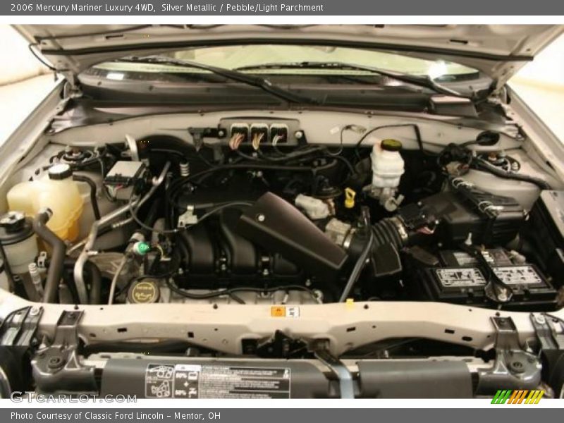 Silver Metallic / Pebble/Light Parchment 2006 Mercury Mariner Luxury 4WD