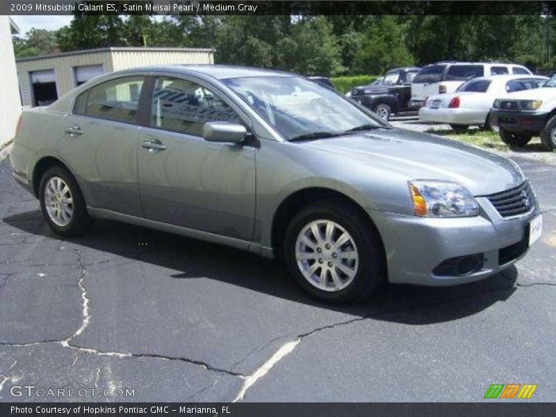 Satin Meisai Pearl / Medium Gray 2009 Mitsubishi Galant ES