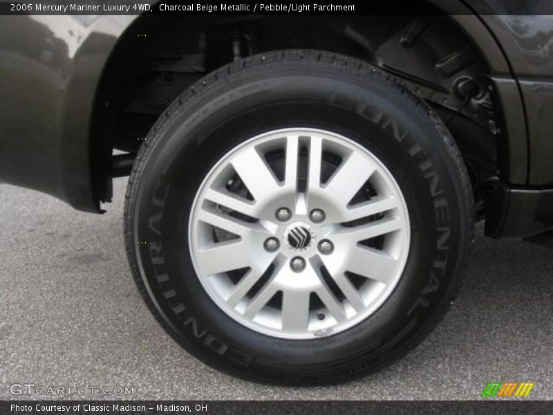 Charcoal Beige Metallic / Pebble/Light Parchment 2006 Mercury Mariner Luxury 4WD