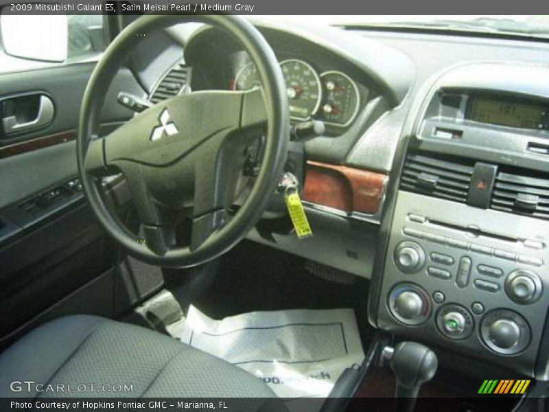 Satin Meisai Pearl / Medium Gray 2009 Mitsubishi Galant ES