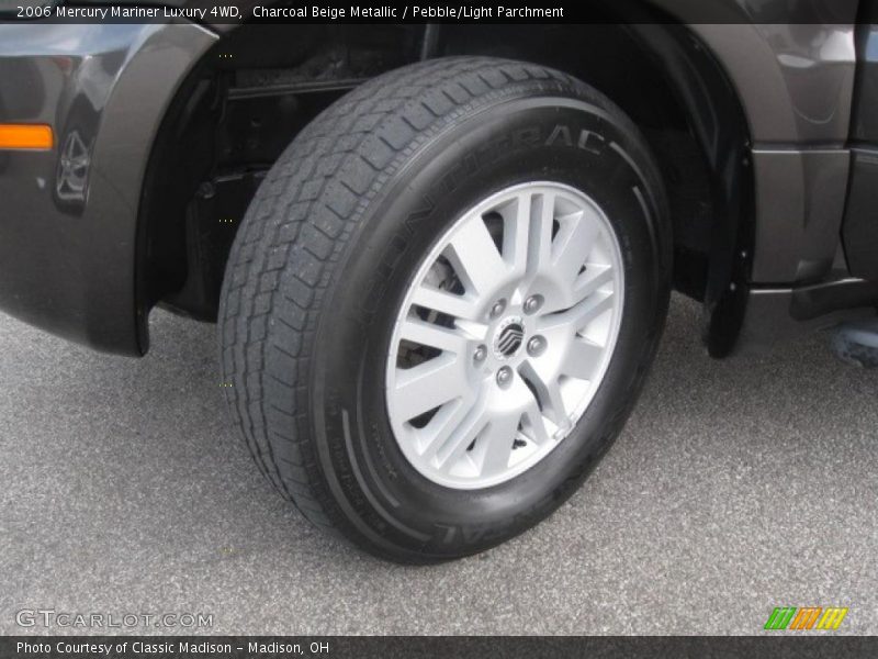 Charcoal Beige Metallic / Pebble/Light Parchment 2006 Mercury Mariner Luxury 4WD
