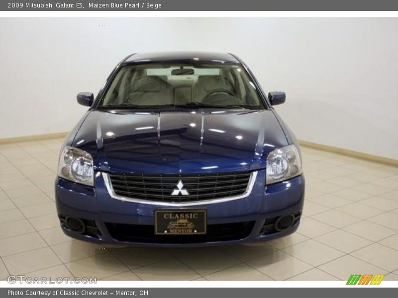 Maizen Blue Pearl / Beige 2009 Mitsubishi Galant ES