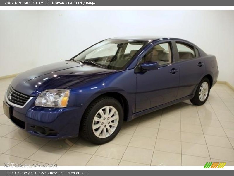 Maizen Blue Pearl / Beige 2009 Mitsubishi Galant ES