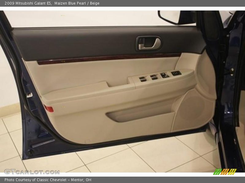 Maizen Blue Pearl / Beige 2009 Mitsubishi Galant ES