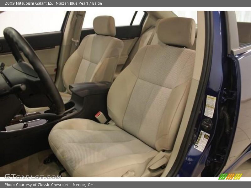 Maizen Blue Pearl / Beige 2009 Mitsubishi Galant ES