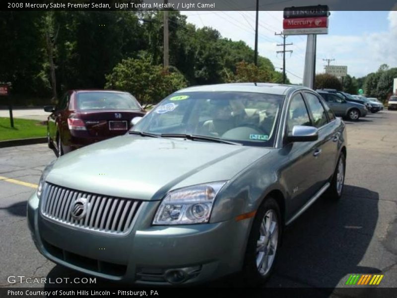 Light Tundra Metallic / Light Camel 2008 Mercury Sable Premier Sedan