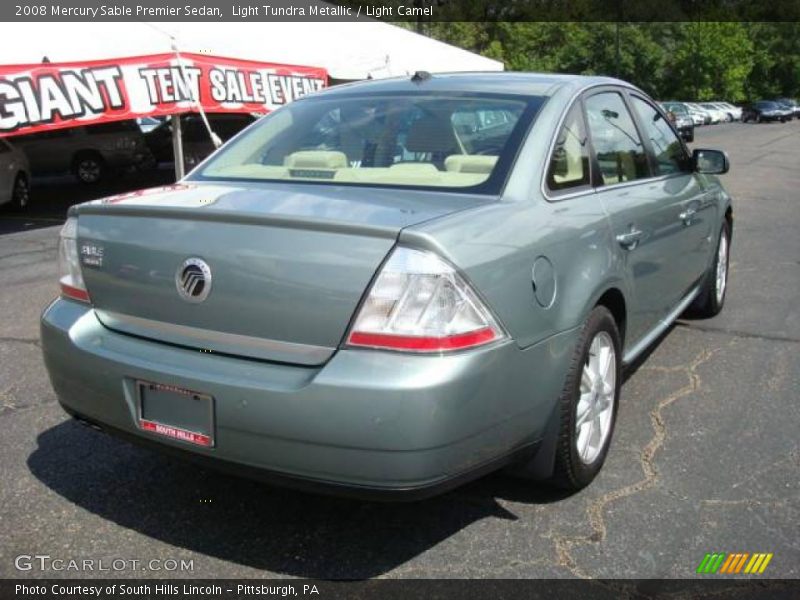 Light Tundra Metallic / Light Camel 2008 Mercury Sable Premier Sedan