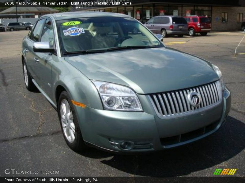 Light Tundra Metallic / Light Camel 2008 Mercury Sable Premier Sedan