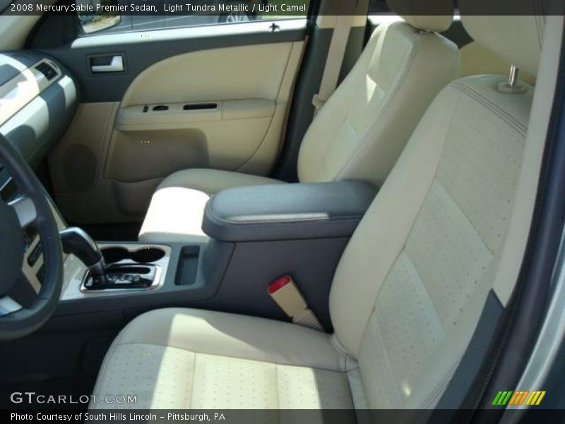 Light Tundra Metallic / Light Camel 2008 Mercury Sable Premier Sedan