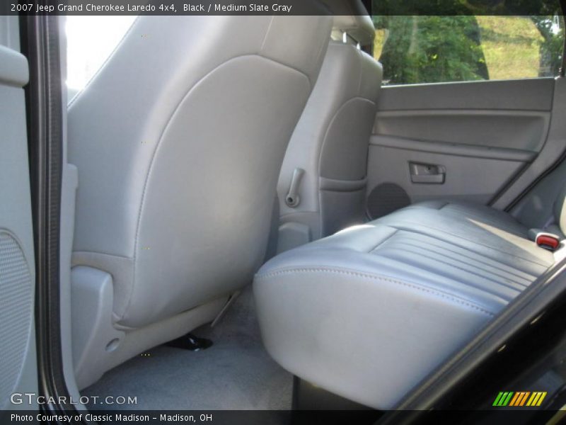 Black / Medium Slate Gray 2007 Jeep Grand Cherokee Laredo 4x4
