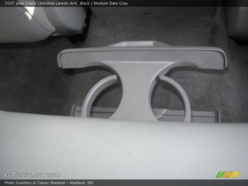 Black / Medium Slate Gray 2007 Jeep Grand Cherokee Laredo 4x4