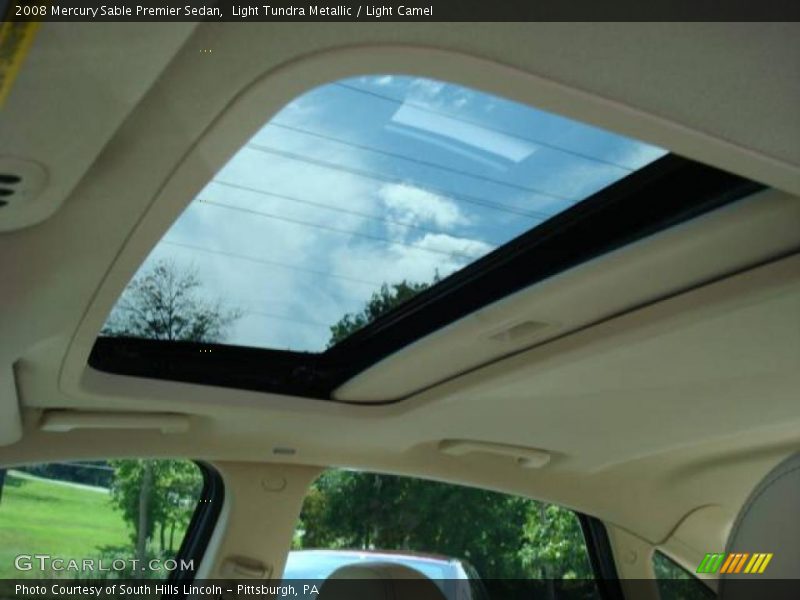 Light Tundra Metallic / Light Camel 2008 Mercury Sable Premier Sedan