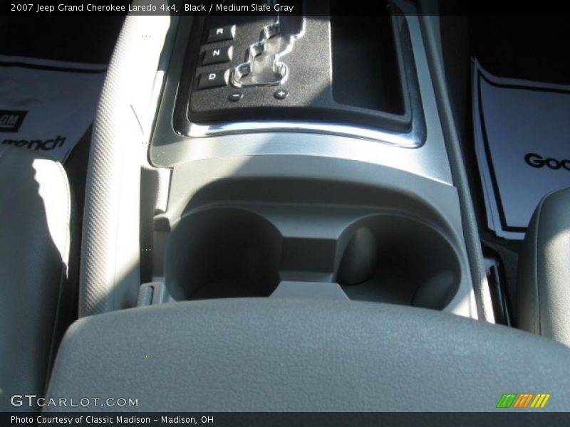 Black / Medium Slate Gray 2007 Jeep Grand Cherokee Laredo 4x4