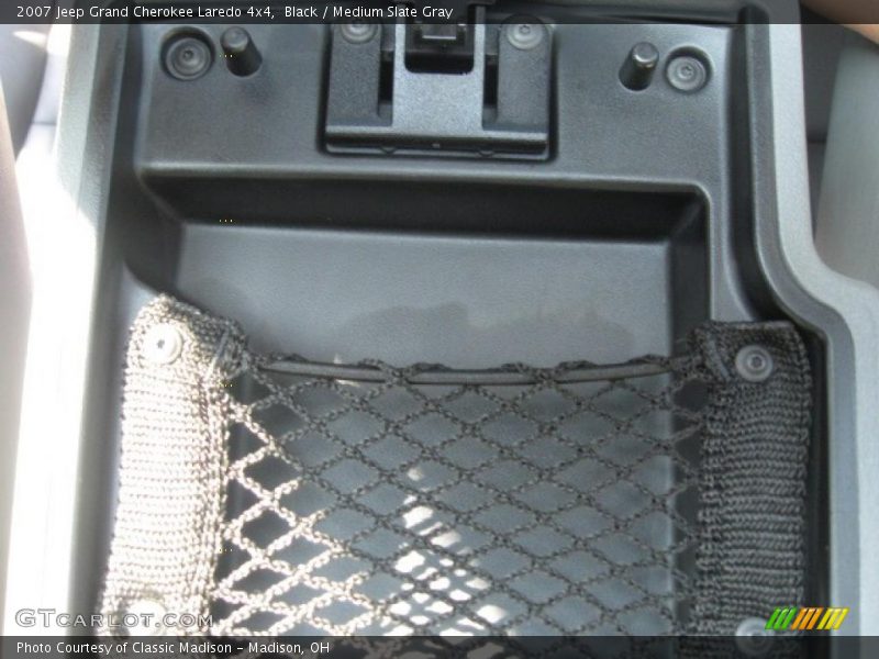 Black / Medium Slate Gray 2007 Jeep Grand Cherokee Laredo 4x4