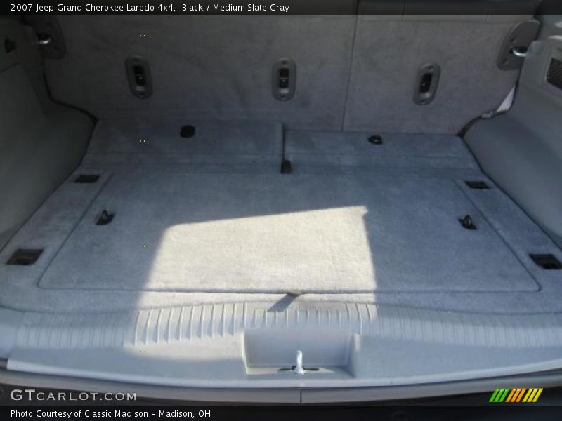 Black / Medium Slate Gray 2007 Jeep Grand Cherokee Laredo 4x4