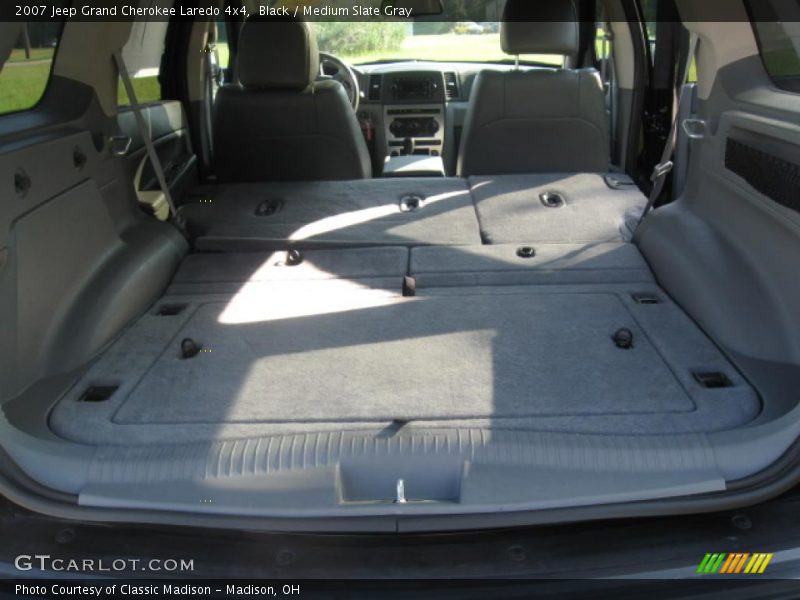 Black / Medium Slate Gray 2007 Jeep Grand Cherokee Laredo 4x4