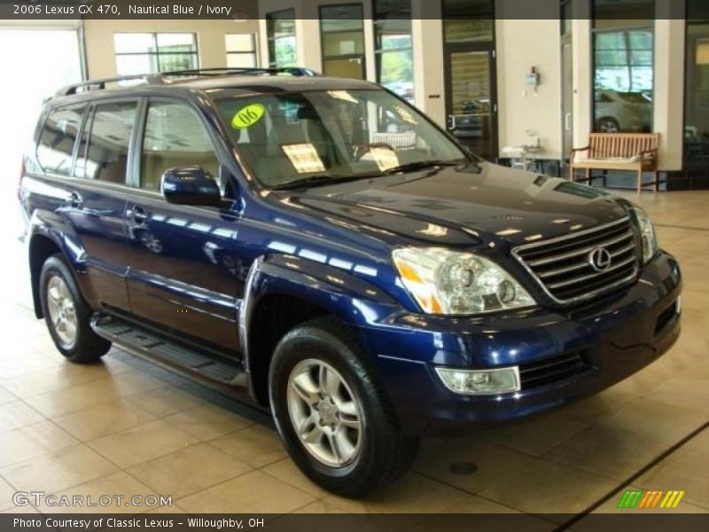 Nautical Blue / Ivory 2006 Lexus GX 470